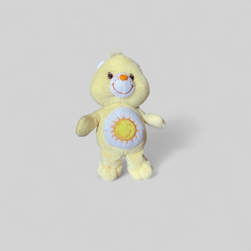 Care Bear FunShine Bear 2002 Beanie Baby - Picture 2 of 3